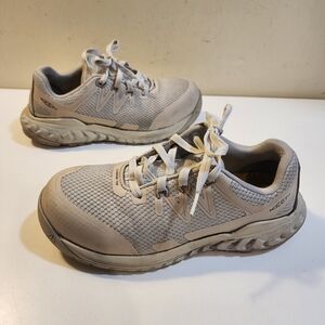 KEEN Utility Dillon Carbon Toe Beige Athletic Sneakers Size 7.5W